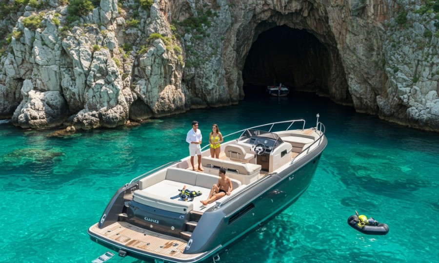 Amalfi by boat