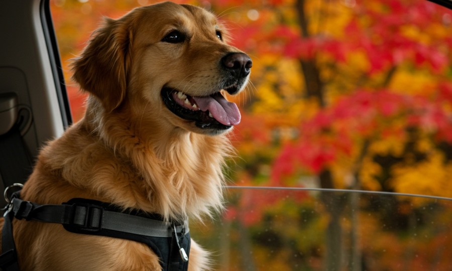 pet-friendly fall drives