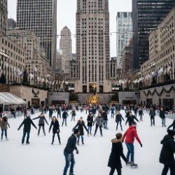 Ice Skating Christmas NYC Intro | etravelogs