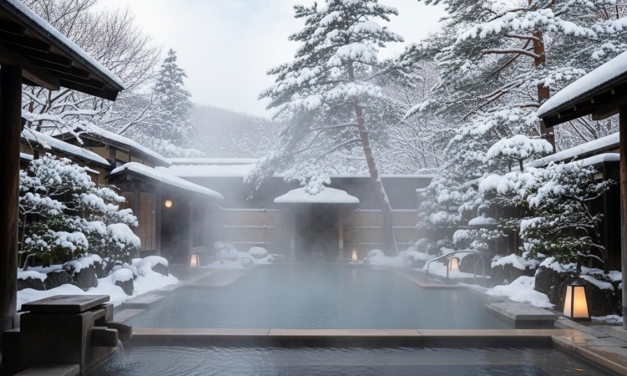 Japan winter onsen | etravelogs