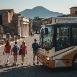 skip-the-line bus tours Naples to Pompeii Intro